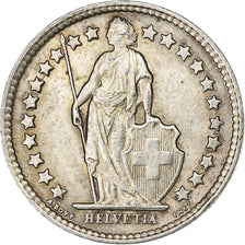 Suiza, 1/2 Franc, 1937, Bern, Plata, MBC, KM:23