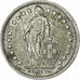 Suiza, 1/2 Franc, 1961, Bern, Plata, MBC, KM:23