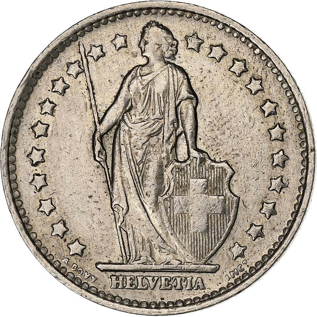 Svizzera, Franc, 1970, Bern, Rame-nichel, BB, KM:24a.1