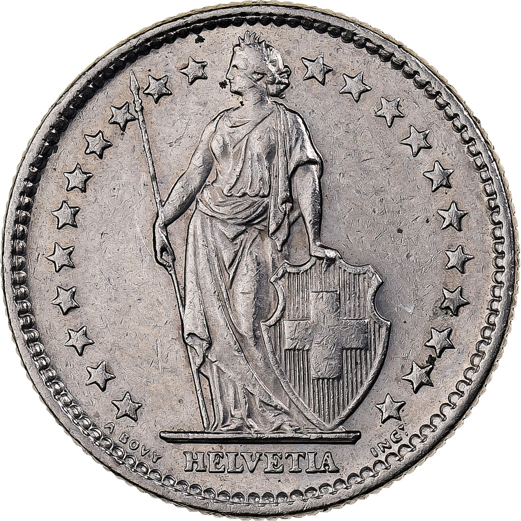 Schweiz, 2 Francs, 1978, Bern, Kupfer-Nickel, SS+, KM:21a.1