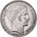 Frankrijk, 20 Francs, Turin, 1937, Paris, Zilver, ZF+, Gadoury:852, KM:879