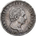 Estados italianos, SARDINIA, Carlo Felice, 5 Lire, 1826, Genoa, Plata, BC+