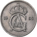 Sweden, Gustaf VI, 25 Öre, 1965, Copper-nickel, AU(50-53), KM:836