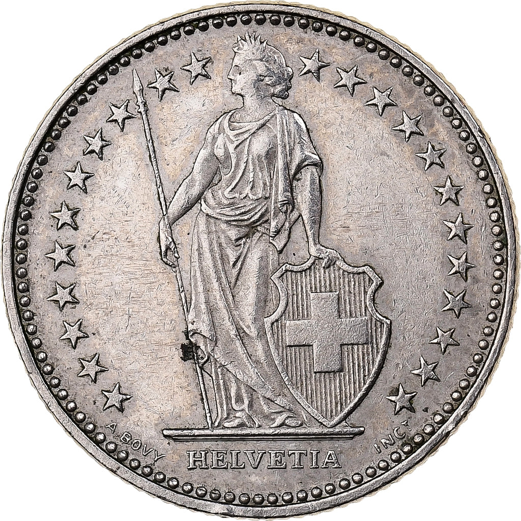 Svizzera, Franc, 1985, Bern, Rame-nichel, BB, KM:24a.3