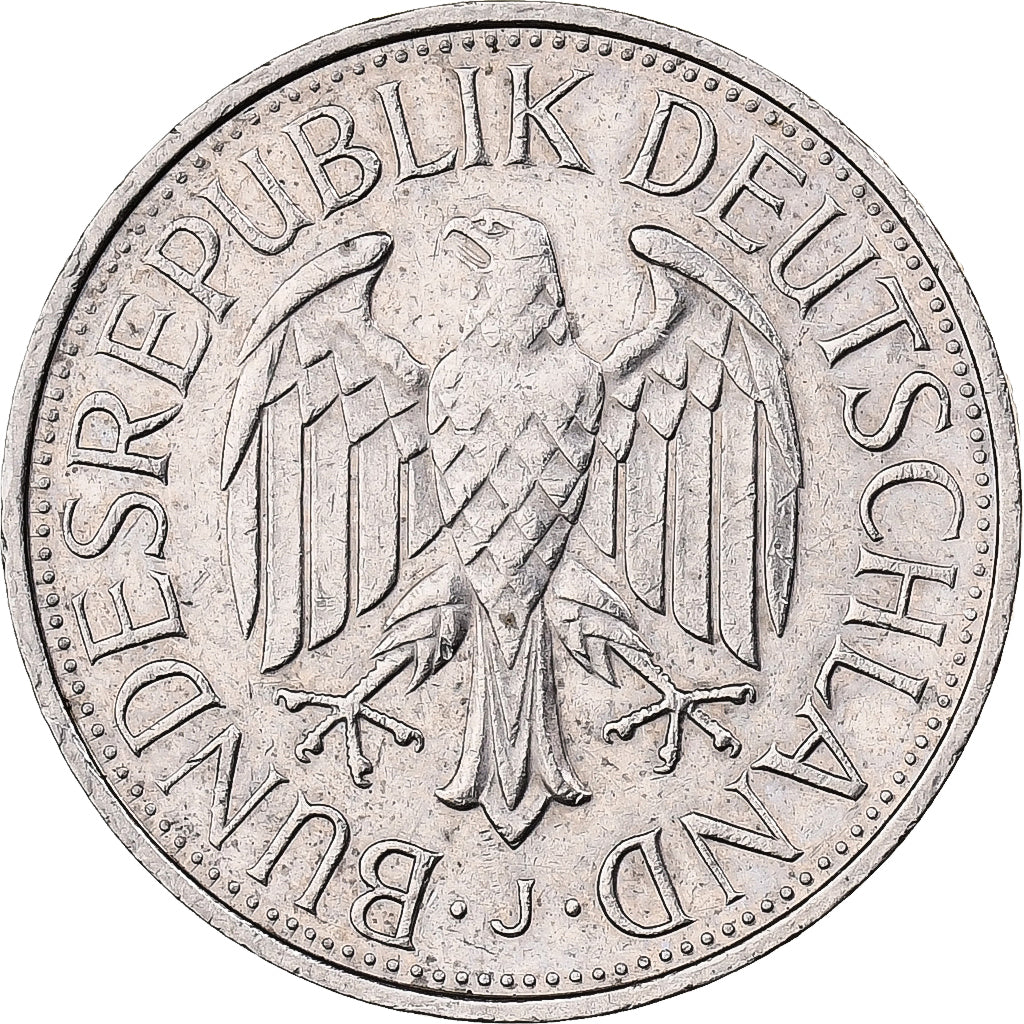 Bundesrepublik Deutschland, Mark, 1983, Hambourg, Kupfer-Nickel, SS, KM:110
