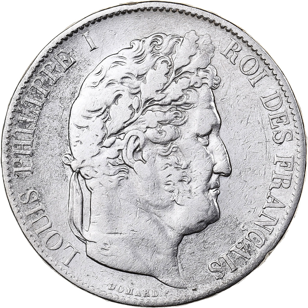 Frankreich, Louis-Philippe I, 5 Francs, 1847, Paris, Silber, S+, Gadoury:678a