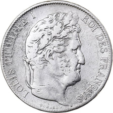 Frankreich, Louis-Philippe I, 5 Francs, 1847, Paris, Silber, S+, Gadoury:678a