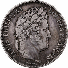 France, Louis-Philippe I, 5 Francs, 1832, Lille, Silver, VF(30-35), KM:749.13