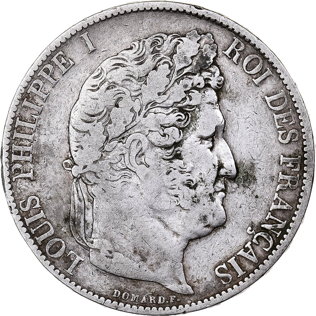 Frankrijk, Louis-Philippe I, 5 Francs, 1846, Lille, Zilver, FR+, Gadoury:678a