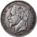 France, Napoleon III, 5 Francs, 1869, Strasbourg, Silver, VF(30-35)