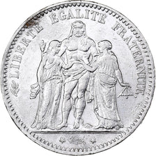 France, 5 Francs, Hercule, 1875, Paris, Silver, EF(40-45), Gadoury:745a