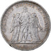 France, 5 Francs, Hercule, 1875, Paris, Silver, EF(40-45), Gadoury:745a