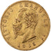 Italie, Vittorio Emanuele II, 20 Lire, 1865, Turin, Or, TTB+, KM:10.1