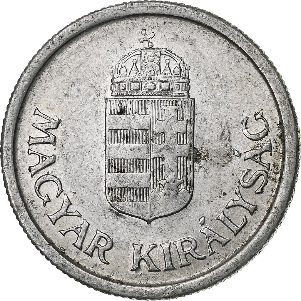 Hungary, Pengo, 1944, Budapest, Aluminum, EF(40-45), KM:521