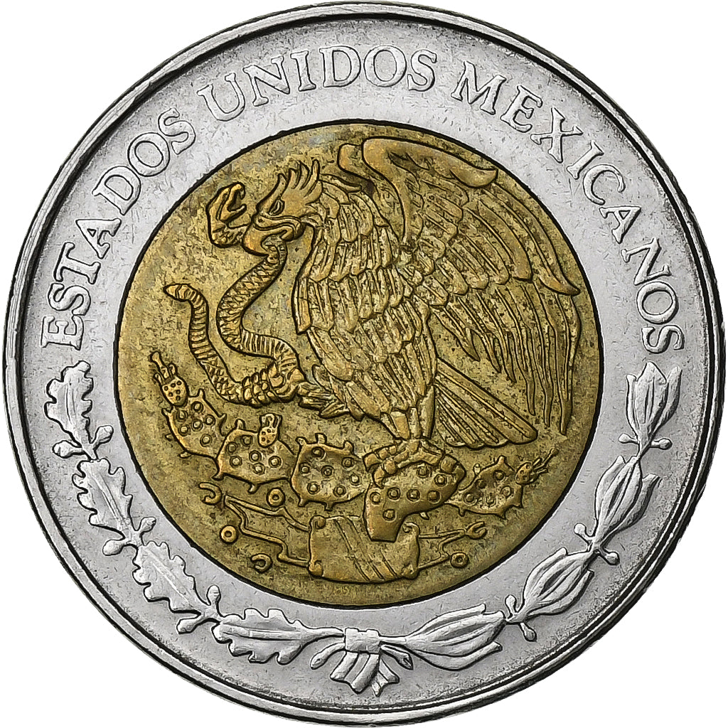 Messico, Peso, 1996, Mexico City, Bi-metallico, BB+, KM:603