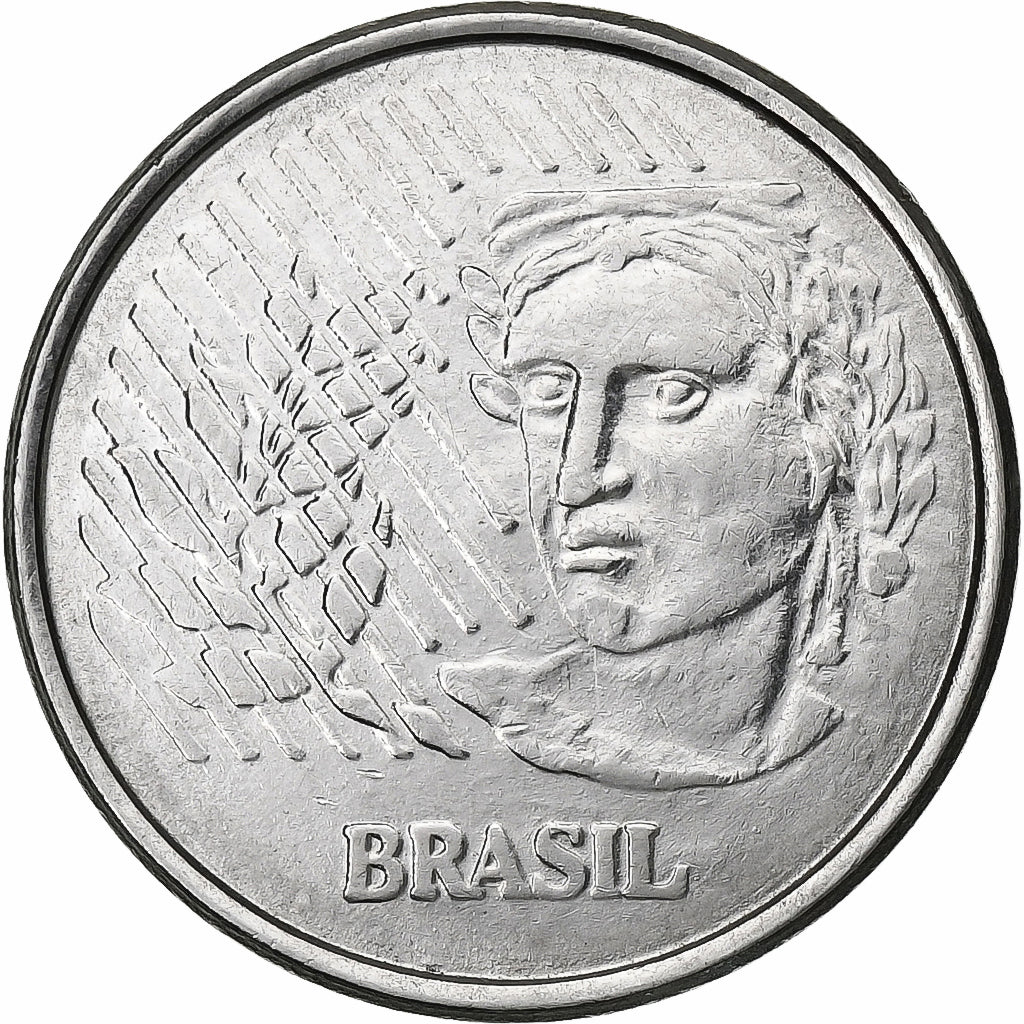 Brazylia, Real, 1994, Stal nierdzewna, AU(55-58), KM:636