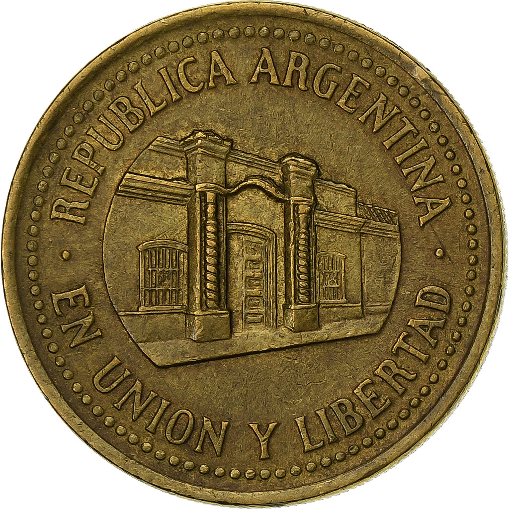 Argentina, 50 Centavos, 1994, Buenos Aires, Aluminum-Bronze, EF(40-45), KM:111.1