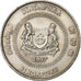 Singapur, 50 Cents, 1997, Singapore Mint, Miedź-Nikiel, AU(55-58), KM:102