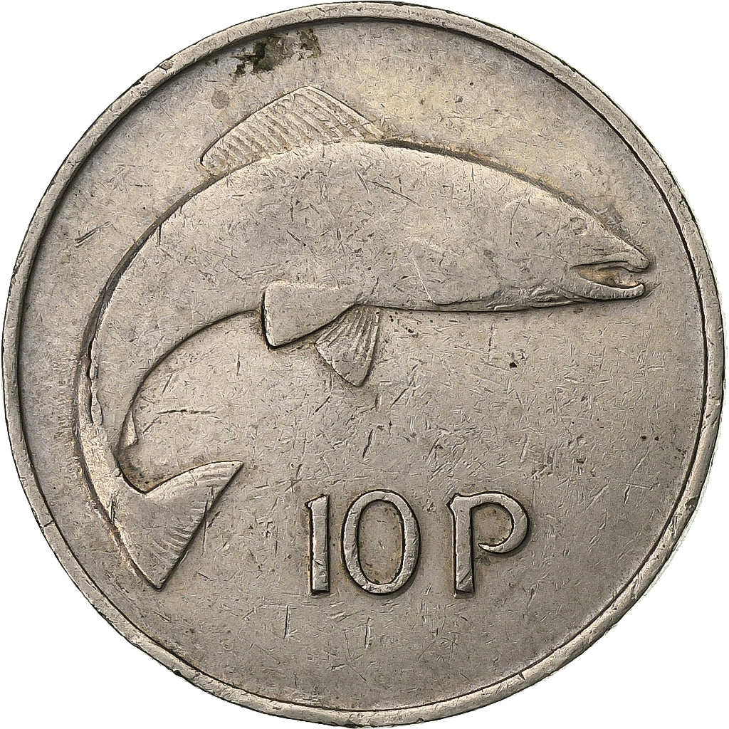 IRELAND REPUBLIC, 10 Pence, 1978, Kupfer-Nickel, SS, KM:23