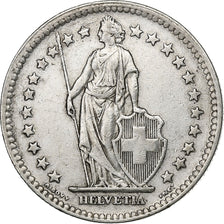 Schweiz, 2 Francs, 1944, Bern, Silber, SS, KM:21