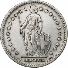 Szwajcaria, 2 Francs, 1944, Bern, Srebro, EF(40-45), KM:21