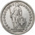 Szwajcaria, 2 Francs, 1944, Bern, Srebro, EF(40-45), KM:21