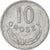 Polen, 10 Groszy, 1967, Warsaw, Aluminium, ZF, KM:AA47