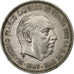 Spain, Caudillo and regent, 5 Pesetas, 1950, Madrid, Nickel, AU(50-53), KM:778