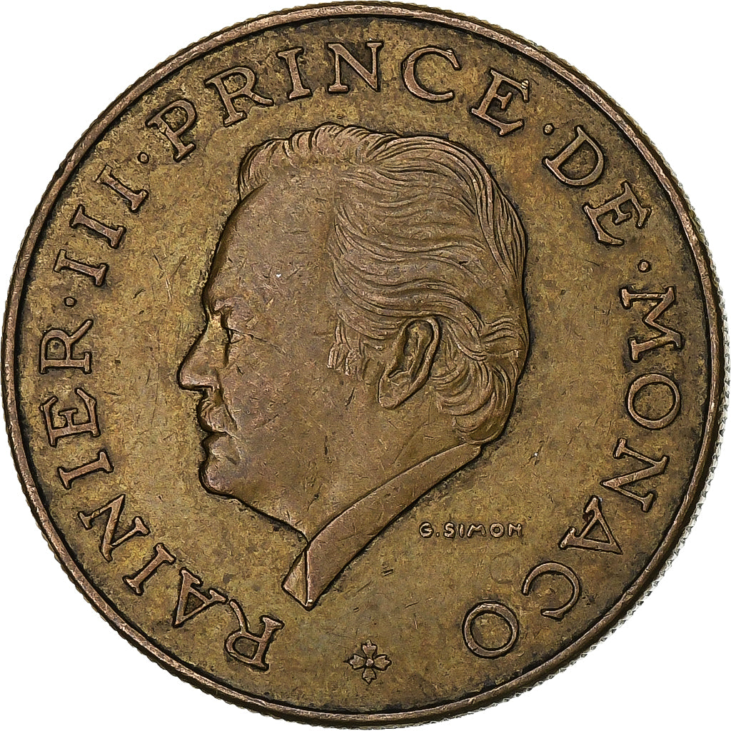 Monaco, Rainier III, 10 Francs, 1981, Copper-Nickel-Aluminum, EF(40-45)