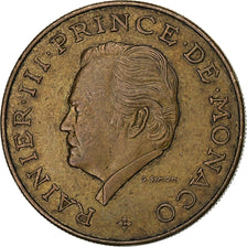 Monaco, Rainier III, 10 Francs, 1981, Copper-Nickel-Aluminum, EF(40-45)