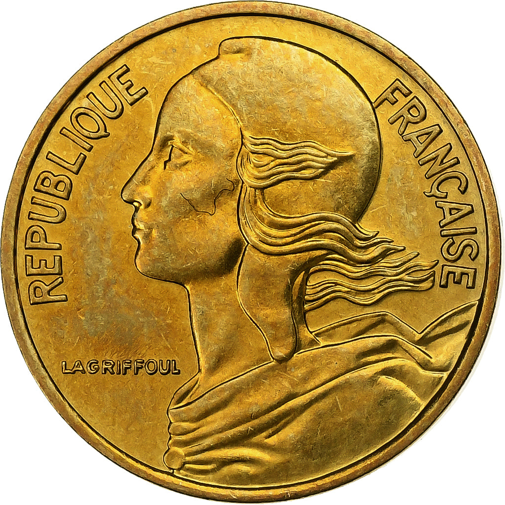 Francia, 5 Centimes, Marianne, 1981, Paris, Aluminio - bronce, EBC, Gadoury:175