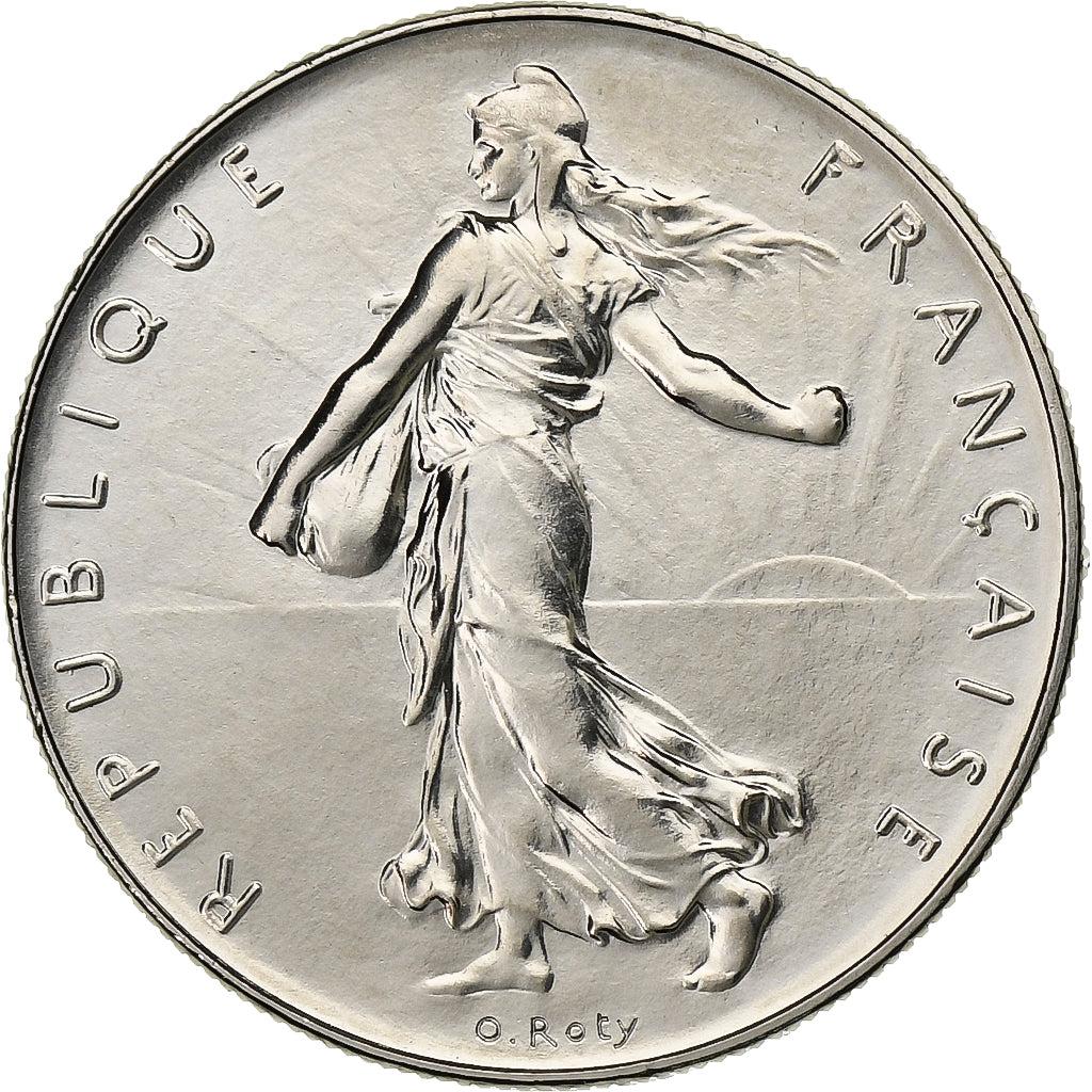 France, Franc, Semeuse, 1979, Paris, Nickel, AU(55-58), Gadoury:474, KM:925.1