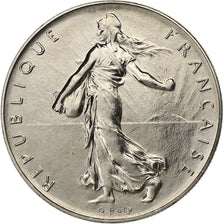 France, Franc, Semeuse, 1980, Paris, Nickel, AU(55-58), Gadoury:474, KM:925.1