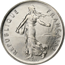 Francia, 5 Francs, Semeuse, 1979, Paris, Níquel recubierto de cobre - níquel