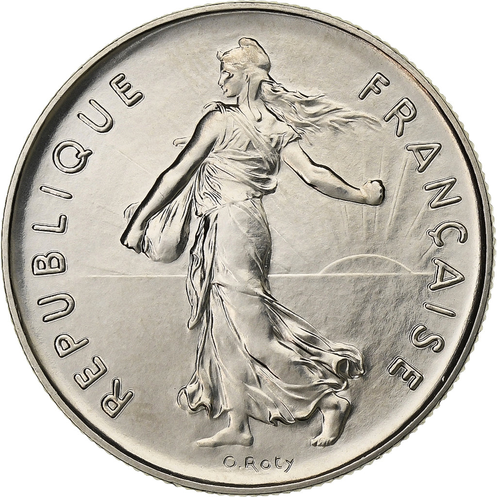 Frankreich, 5 Francs, Semeuse, 1980, Paris, Nickel Clad Copper-Nickel, VZ