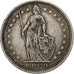 Switzerland, 2 Francs, 1920, Bern, Silver, EF(40-45), KM:21