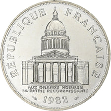 França, 100 Francs, Panthéon, 1982, Paris, Prata, MS(60-62), Gadoury:898