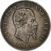 Italie, Vittorio Emanuele II, 5 Lire, 1874, Milan, Argent, TTB, KM:8.3