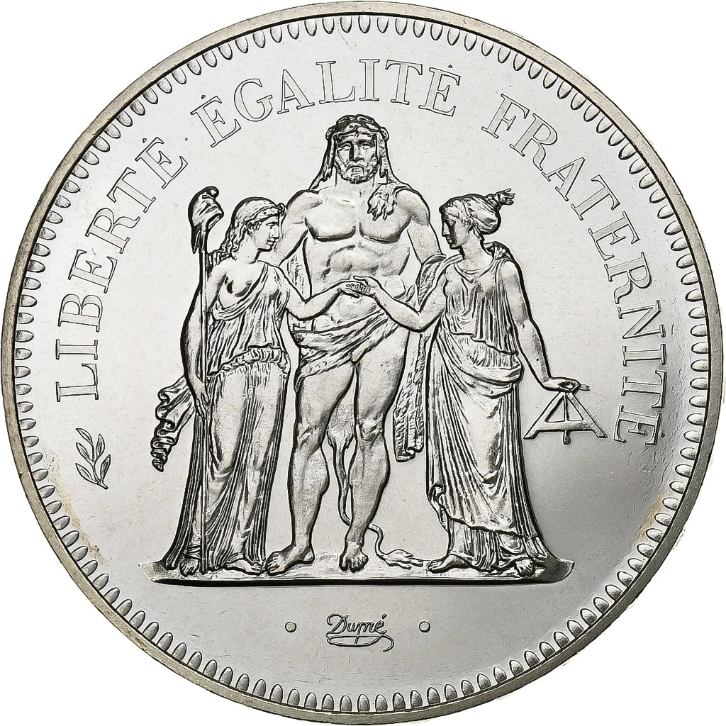 France, 50 Francs, Hercule, 1979, Paris, Argent, SPL, Gadoury:882, KM:941.1