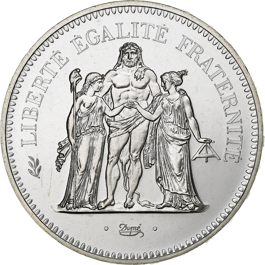 France, 50 Francs, Hercule, 1980, Paris, Argent, SPL, Gadoury:882, KM:941.1