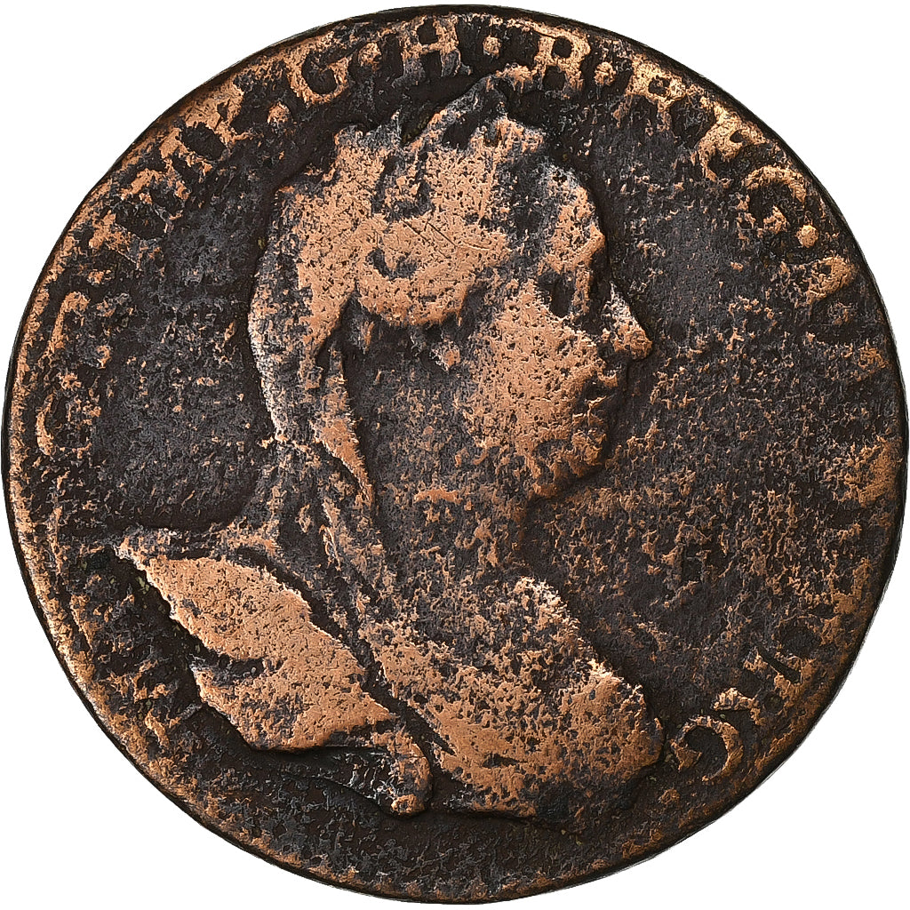 Austrian Netherlands, Maria Theresa, 2 Liards, 2 Oorden, 1778, Brussels, Copper