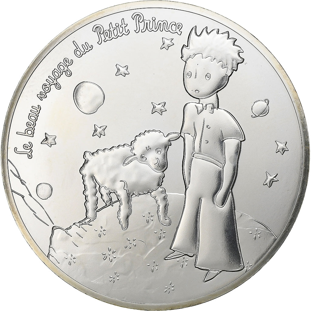 France, 50 Euro, Petit Prince Beau Voyage, 2016, Monnaie de Paris, Silver