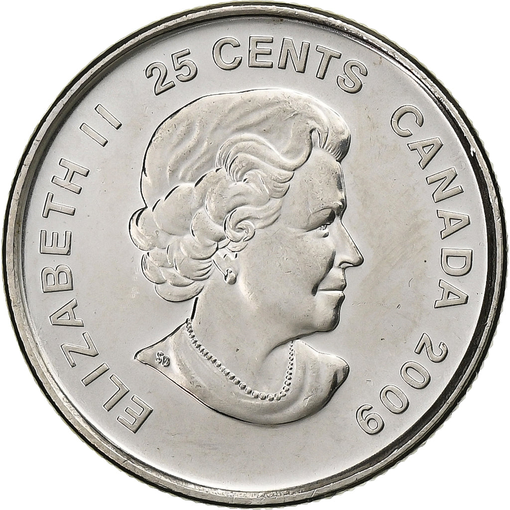 Kanada, 25 Cents, 2006, Royal Canadian Mint, Acier plaqué nickel, UNZ