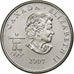 Canada, 25 Cents, 2007, Royal Canadian Mint, Acier plaqué nickel, MS(63)