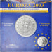 France, 1/4 Euro, 2003, Paris, BU, MS(65-70), Silver, KM:1991