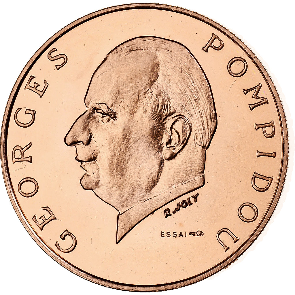 Gabon, 5000 Francs, Georges Pompidou, 1971, Paris, Pattern