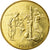 Coin, West African States, 10 Francs, 1981, MS(65-70), Brass, KM:E12