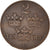 Moneda, Suecia, Gustaf V, 2 Öre, 1927, BC+, Bronce, KM:778