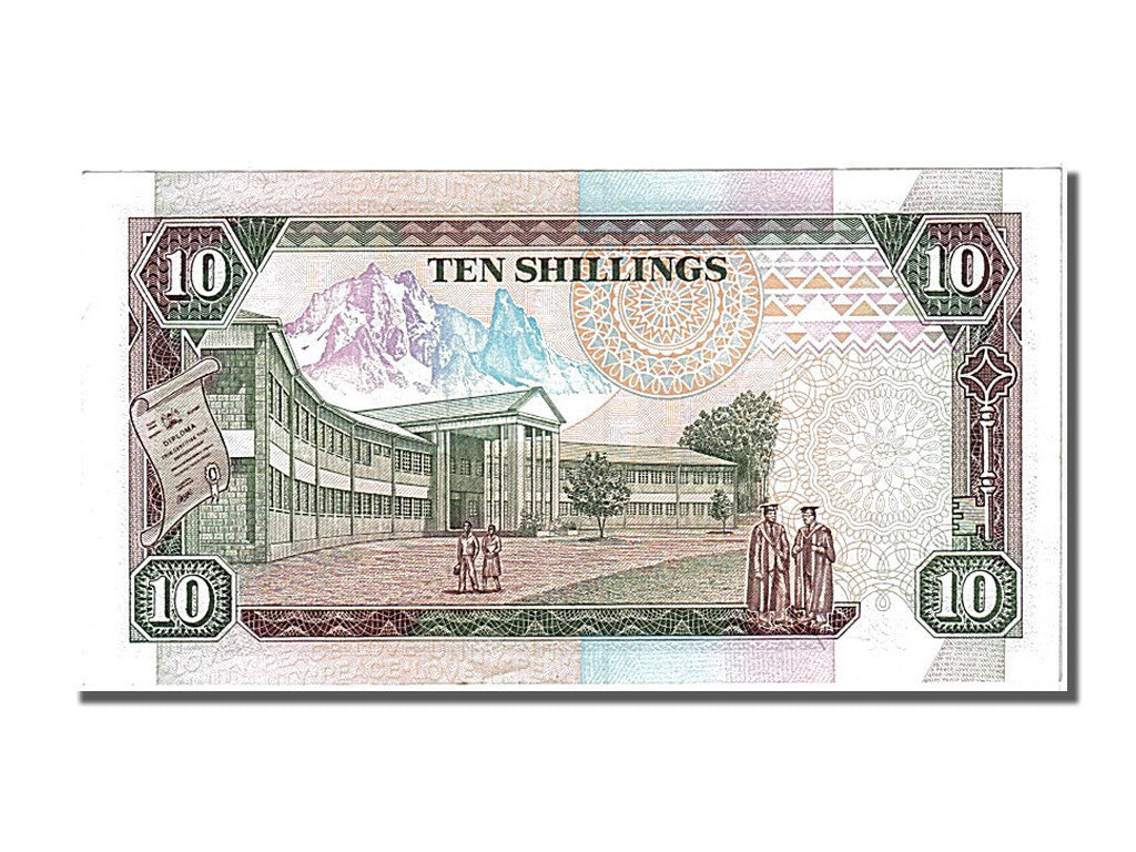 Banknote, Kenya, 10 Shillings, 1993, 1993-07-01, UNC(63)