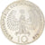 Coin, GERMANY - FEDERAL REPUBLIC, 10 Mark, 1972, Stuttgart, AU(55-58), Silver